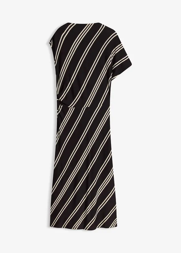 Abito midi in misto viscosa morbido, bonprix