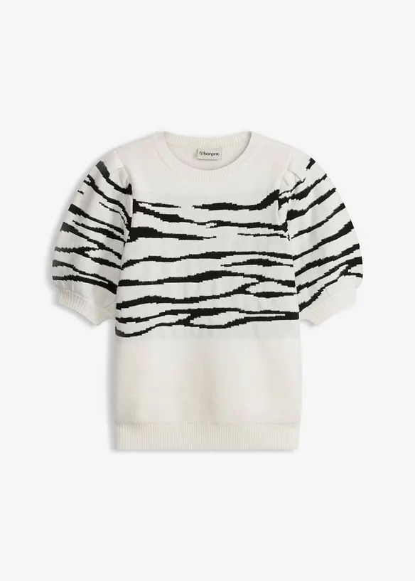 Maglione con maniche a sbuffo, bonprix