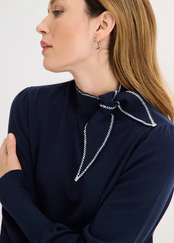 Maglione in misto viscosa, bonprix