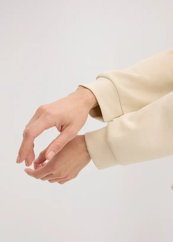 Felpa con applicazione, bonprix