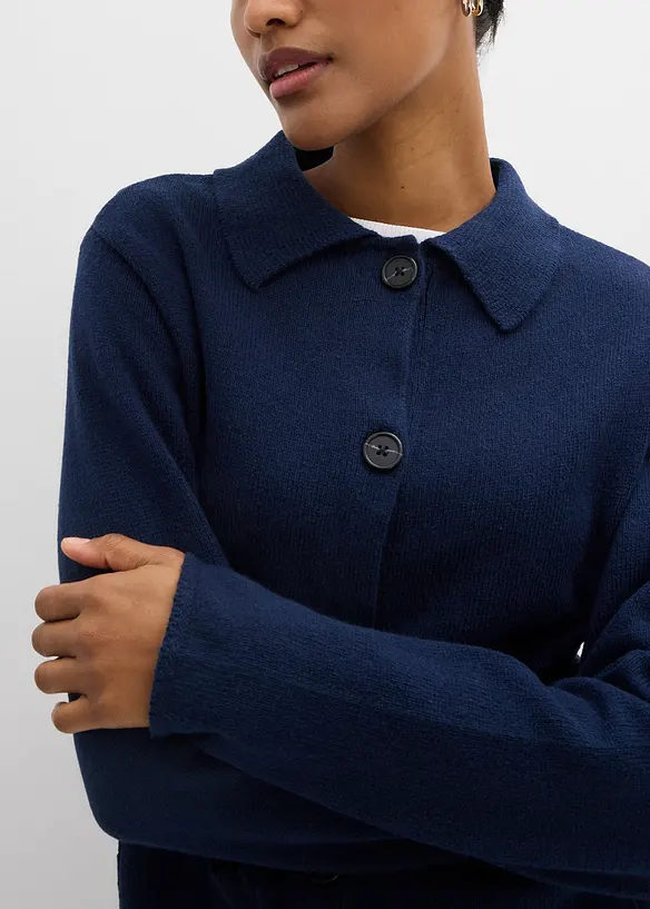 Cardigan in misto viscosa, bonprix