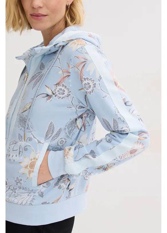 Felpa in fantasia, bonprix