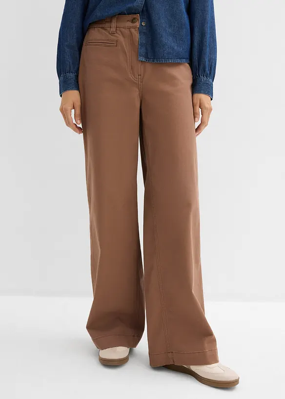 Pantaloni in twill, bonprix