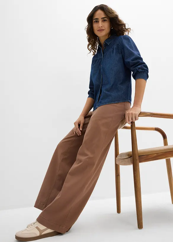 Pantaloni in twill, bonprix