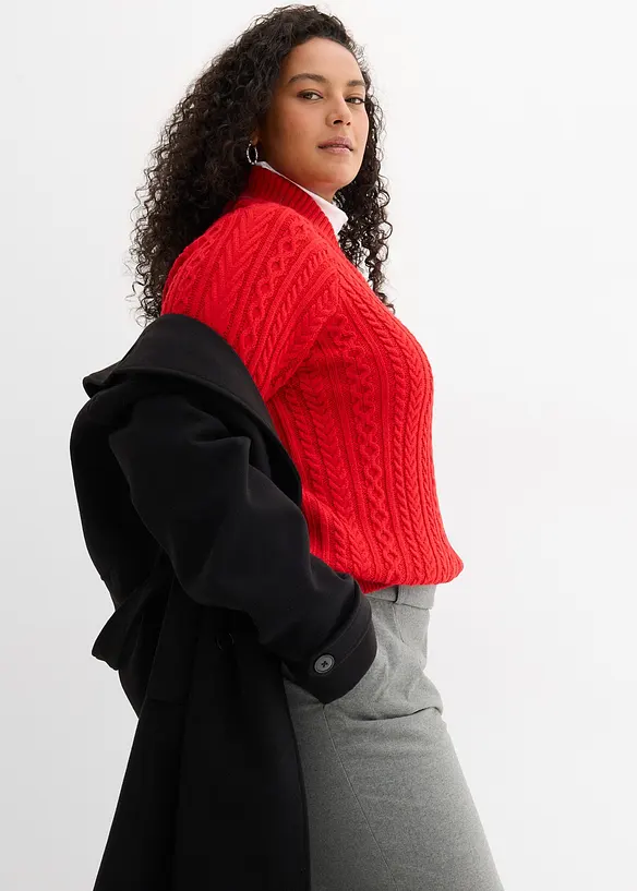 Pantaloni in misto viscosa, bonprix