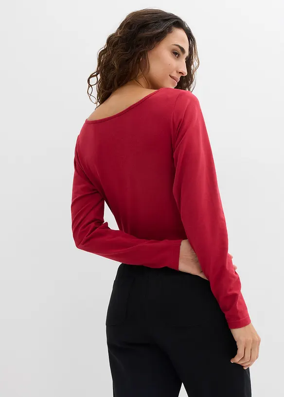 Body a maniche lunghe (pacco da 2), bonprix