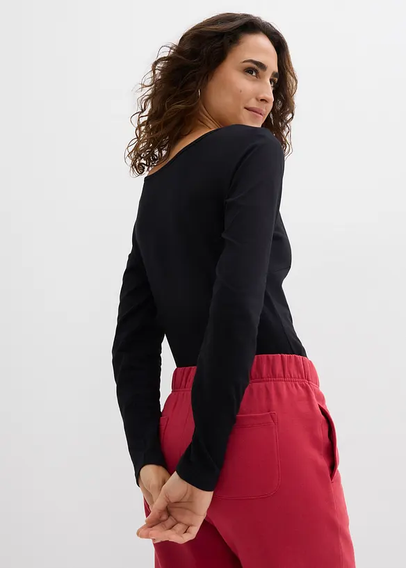 Body a maniche lunghe (pacco da 2), bonprix