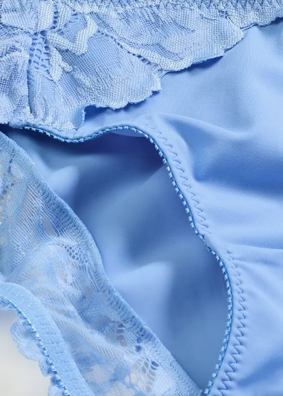 Slip con pizzo floreale, bonprix