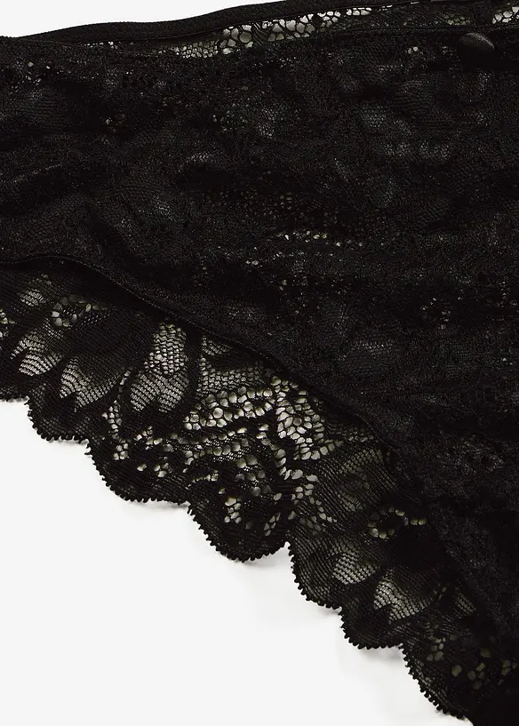 Slip con pizzo floreale, bonprix