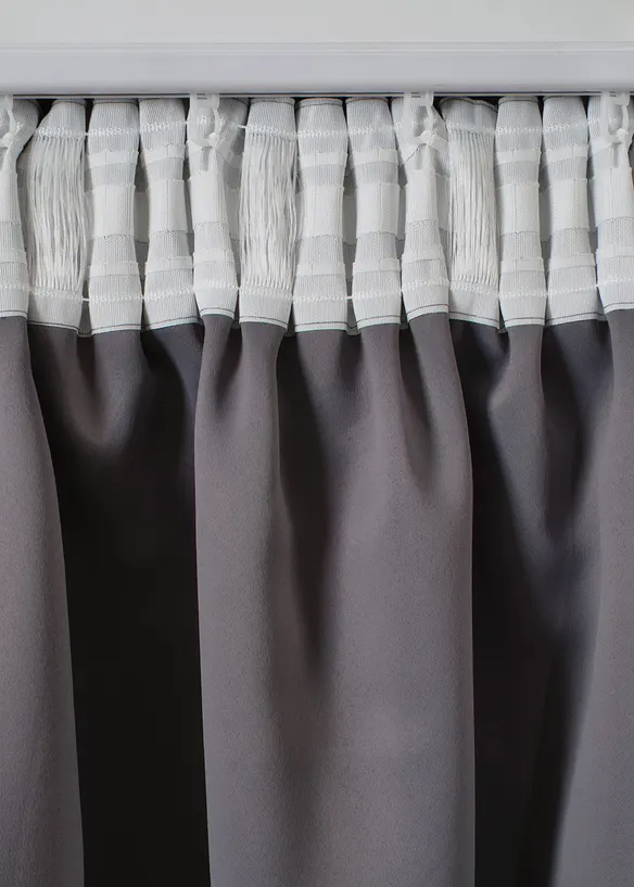 Tenda semioscurante lucida, disponibile anche extra lunga (pacco da 1), bonprix