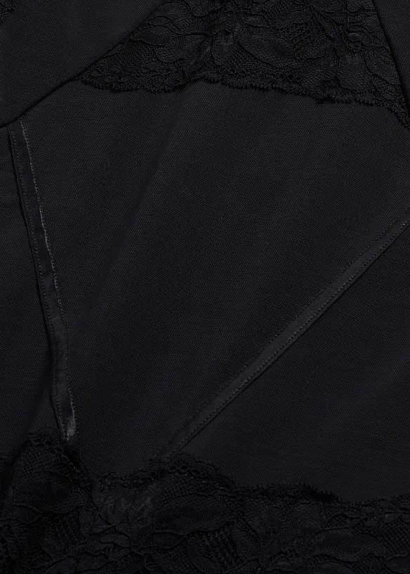 Body con pizzo ed effetto modellante leggero, bonprix