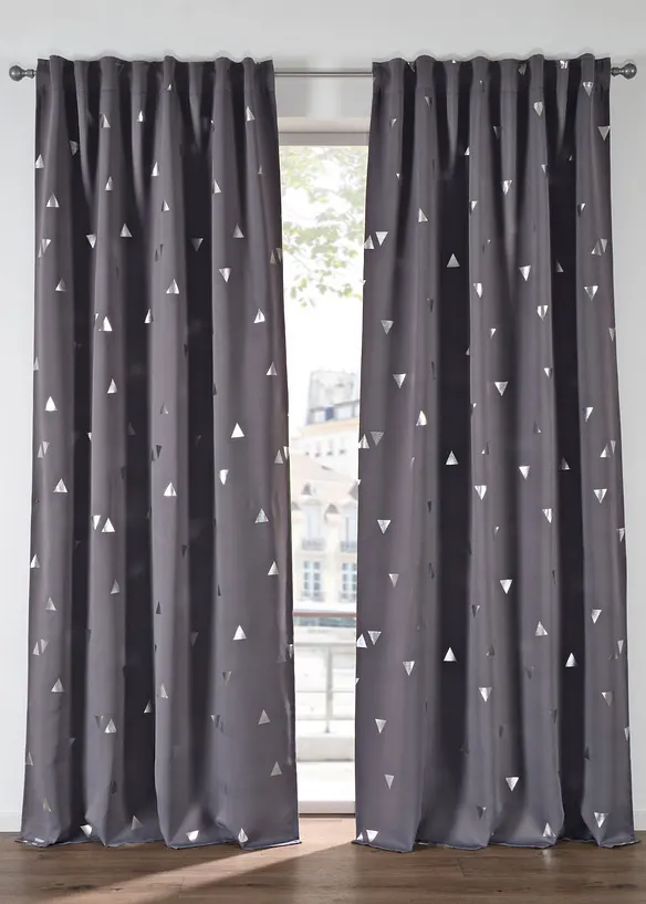 Tenda semioscurante lucida, disponibile anche extra lunga (pacco da 1), bonprix