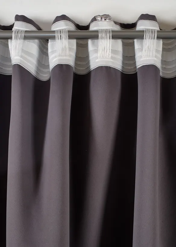 Tenda semioscurante lucida, disponibile anche extra lunga (pacco da 1), bonprix