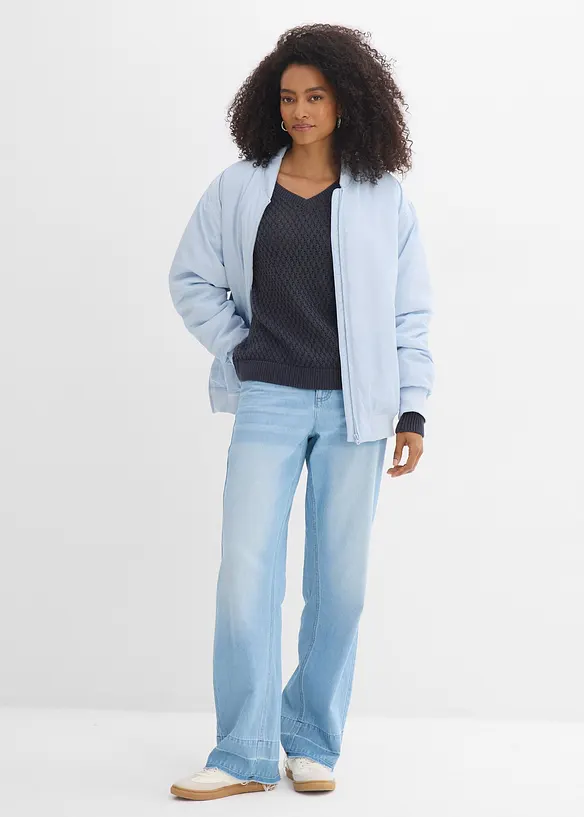 Maglione in misto cotone, bonprix