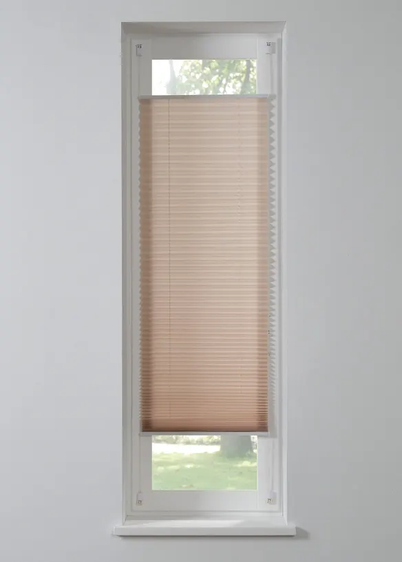 Tenda plissettata stretta in tinta unita, bonprix