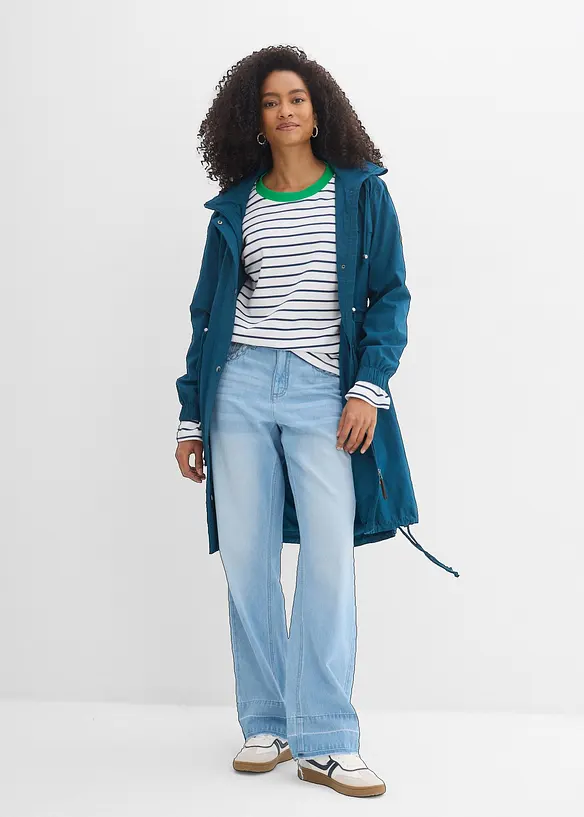 Maglia a maniche lunghe in puro cotone biologico, bonprix