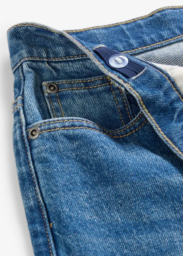 Jeans wide leg, vita bassa, bonprix