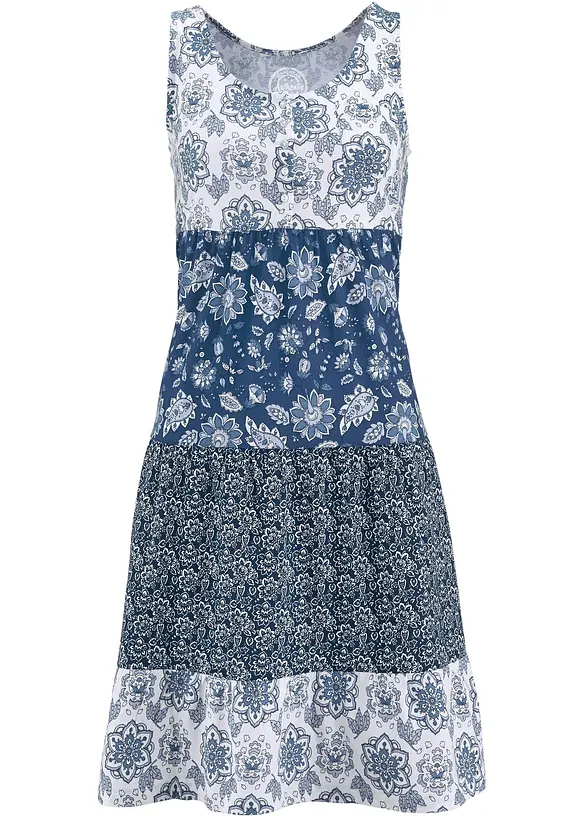 Abito corto in jersey di cotone, bonprix