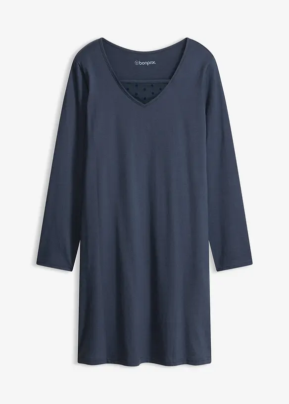 Camicia da notte in morbido cotone, bonprix