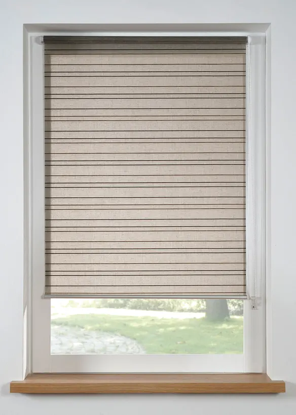 Tenda a rullo filtrante con percentuale di lino, bonprix