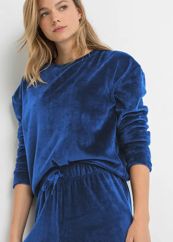 Tuta da casa in velluto, bonprix