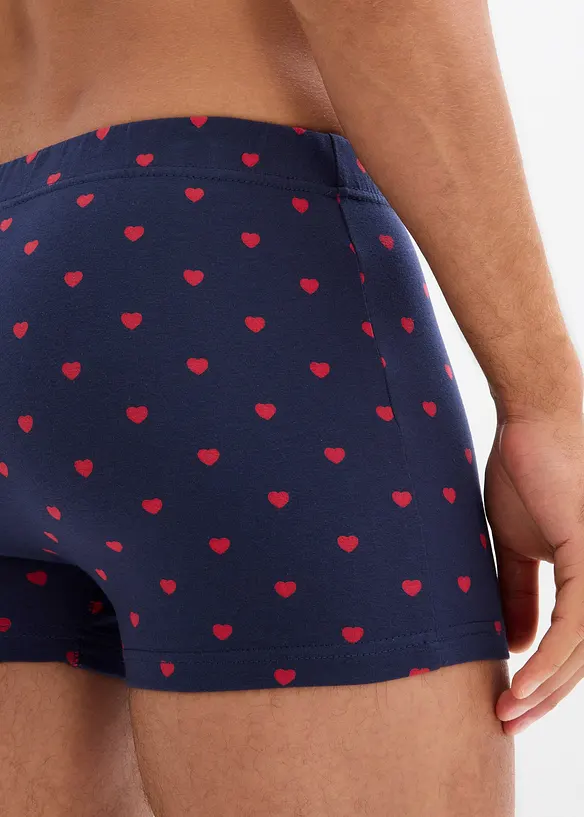 Boxer aderenti con cotone (pacco da 3), bonprix