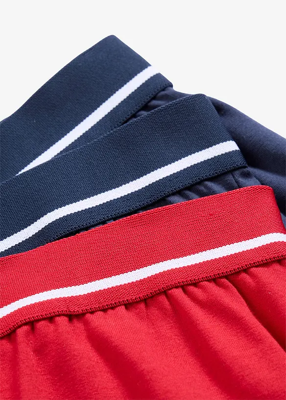 Boxer aderenti con cotone (pacco da 3), bonprix