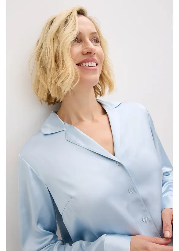 Camicetta in fine satin, bonprix