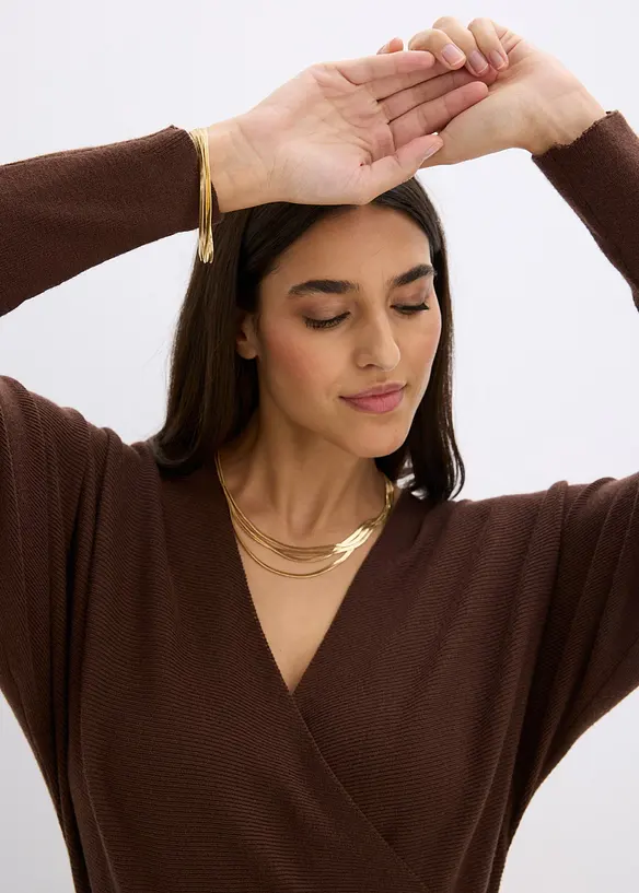 Abito in mesh, bonprix