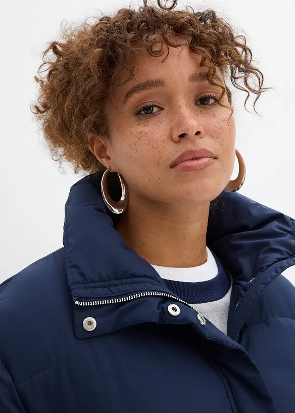 Giacca trapuntata con collo dritto, bonprix