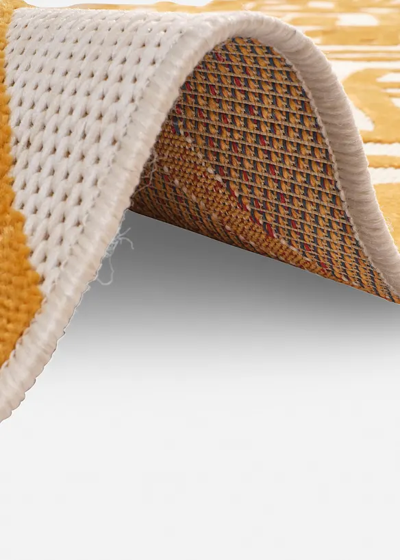 Tappeto da interno ed esterno con motivi grafici a rilievo, bonprix