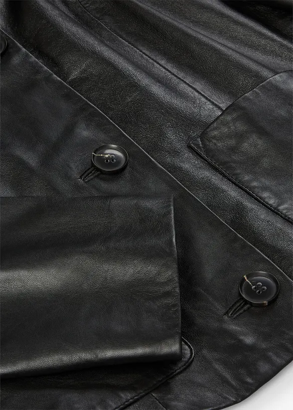 Giacca corta in nappa d'agnello, bonprix