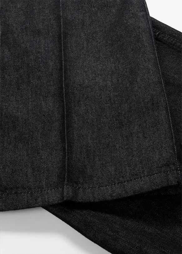 Jeans wide leg, vita media, bonprix