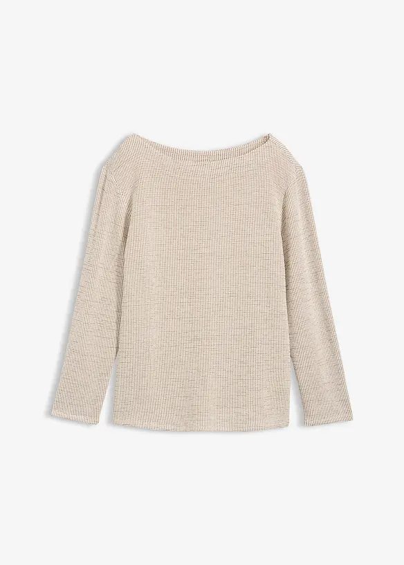 Maglia in morbido misto viscosa, bonprix