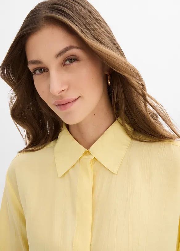 Camicia in misto viscosa fluente, bonprix