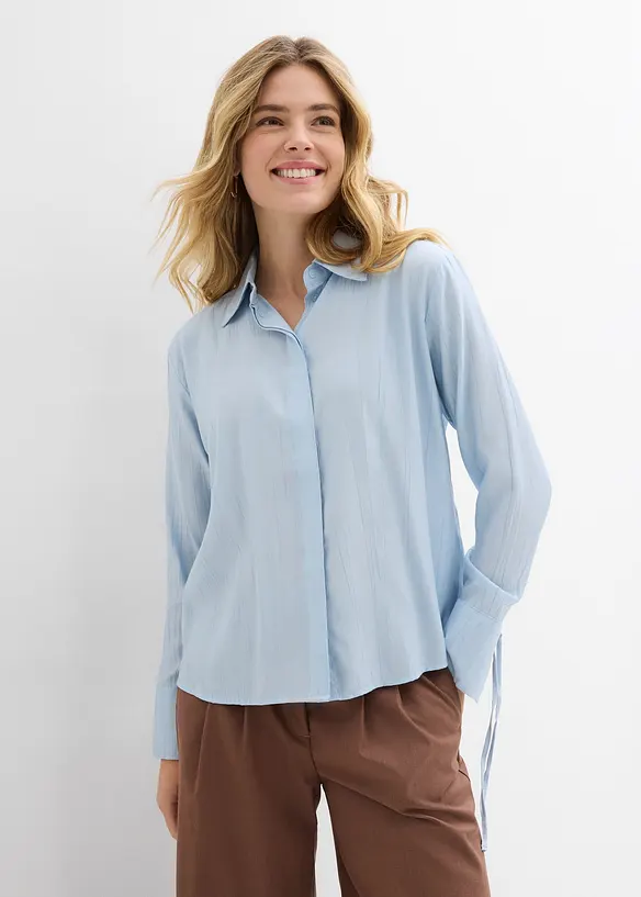 Camicia in misto viscosa fluente, bonprix