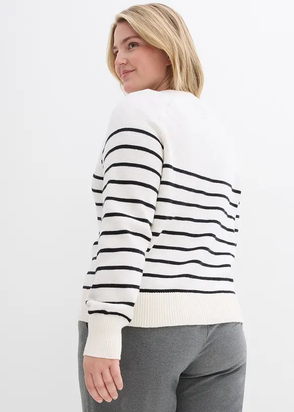 Maglione in puro cotone, bonprix
