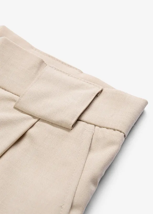 Pantaloni barrel a vita alta, bonprix