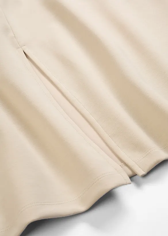 Gonna midi effetto neoprene, bonprix