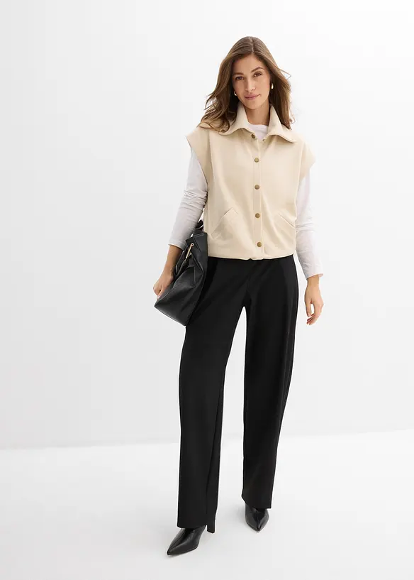 Gilet effetto neoprene, bonprix