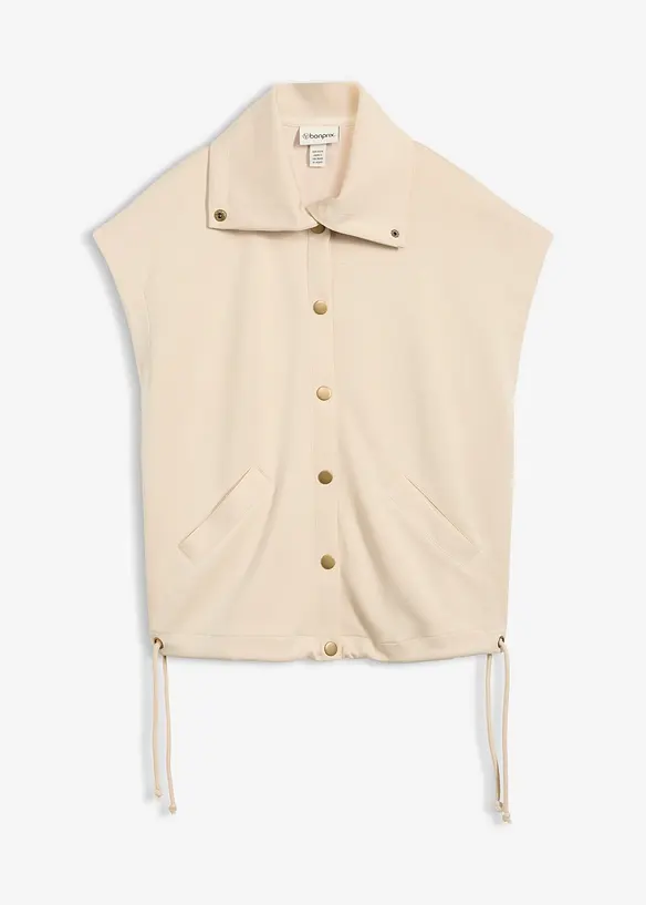 Gilet effetto neoprene, bonprix