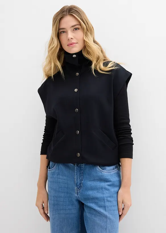 Gilet effetto neoprene, bonprix