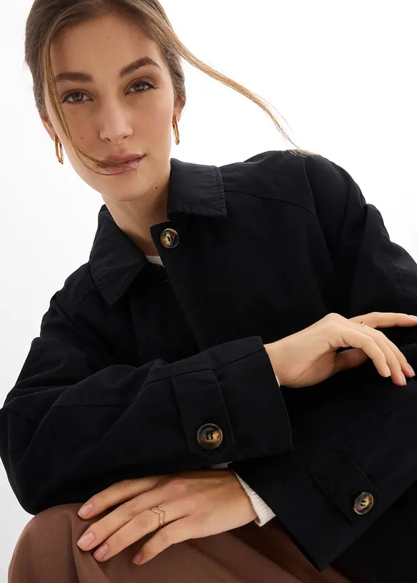 Trench con abbottonatura, bonprix