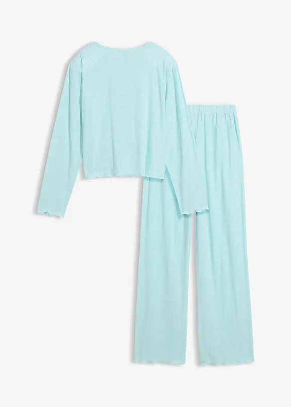 Pigiama con cotone e motivo a cuori, bonprix