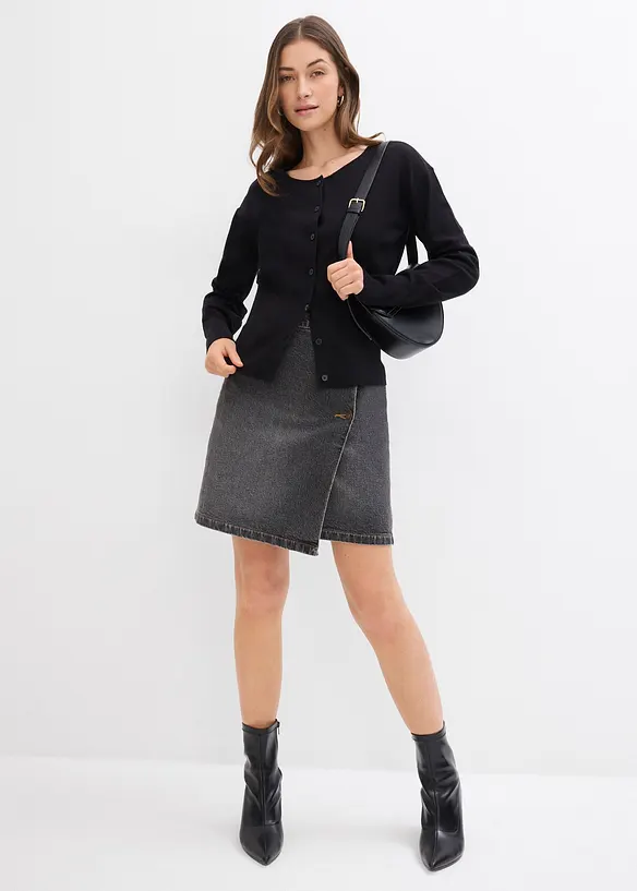 Cardigan in filato fine, bonprix