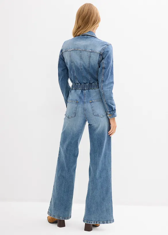 Tuta in jeans, bonprix