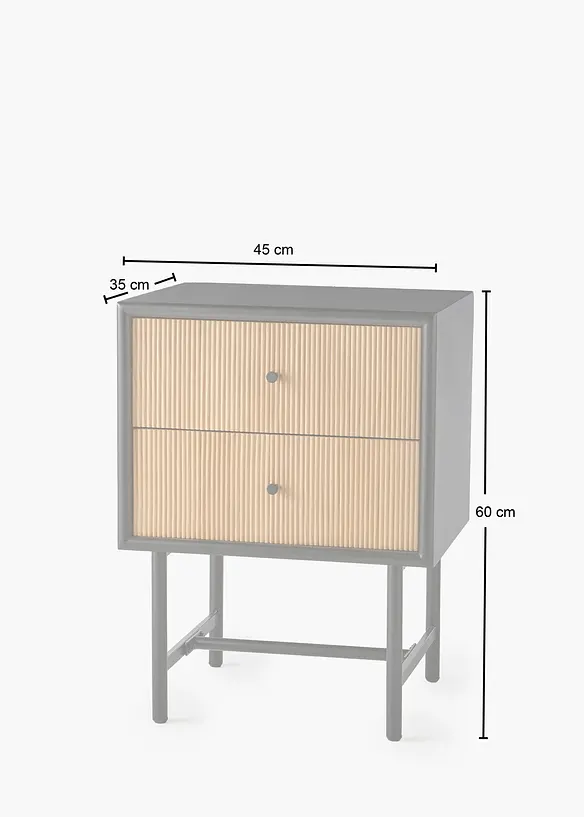 Mobiletto con gambe alte, bonprix