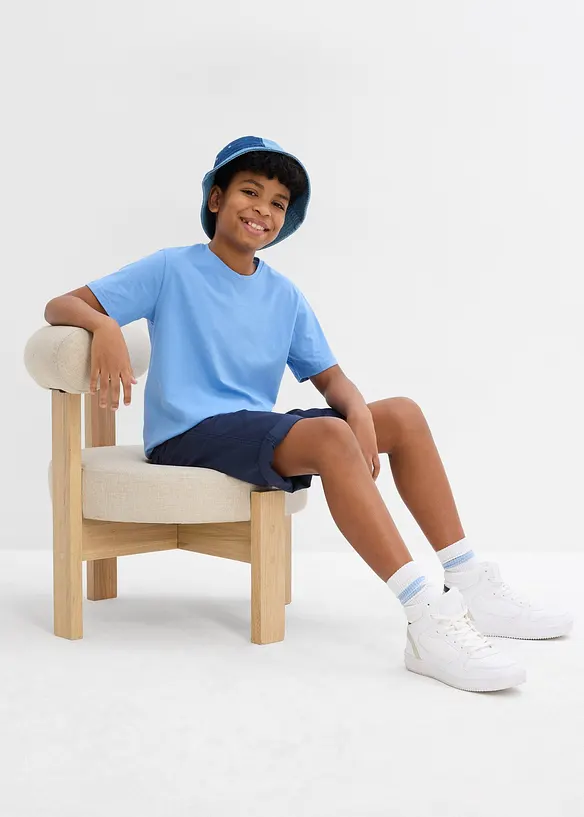 T-shirt in cotone biologico (pacco da 3), bonprix