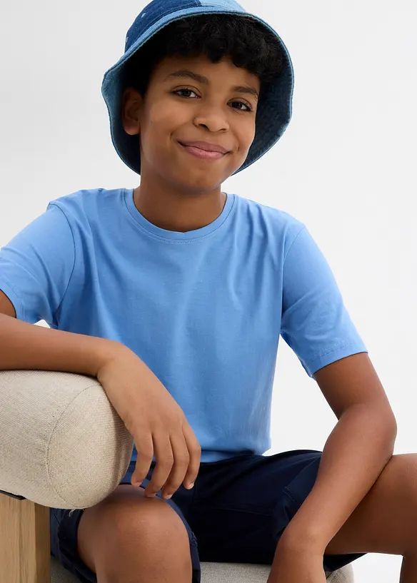 T-shirt in cotone biologico (pacco da 3), bonprix