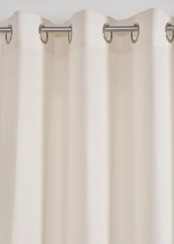 Tenda effetto lino con poliestere riciclato (pacco da 1), bonprix